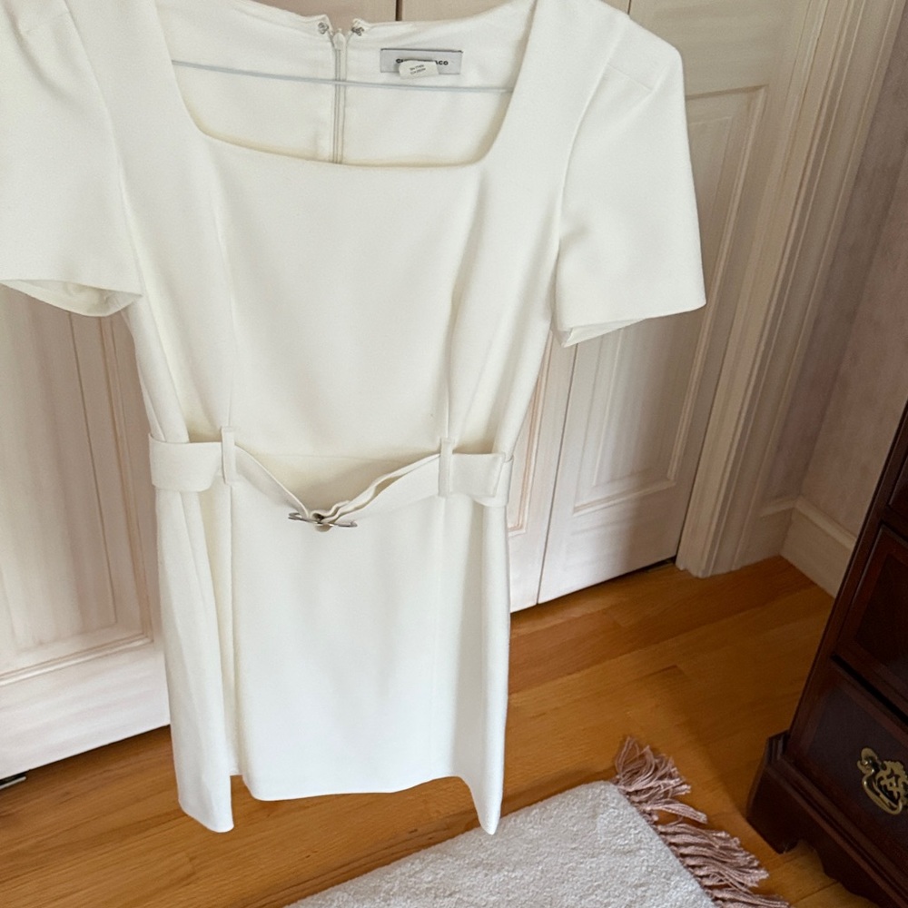 Club Monaco bridal Elegant White Dress